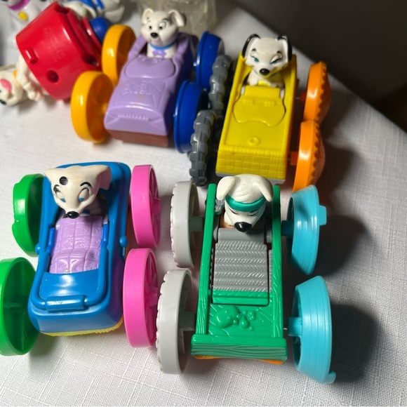 McDonald's Dalmatian Figures with Colorful Vehicles. McDonald’s. Play or collect - Picture 8 of 8